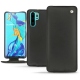 Huawei P30 Pro leather case - Noir ( Nappa - Black ) 