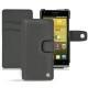 Custodia in pelle Huawei Ascend G6 - Noir ( Nappa - Black ) 