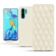 Capa em pele Huawei P30 Pro - Blanc - Couture ( Bologna - White ) 