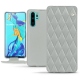 가죽 커버 Huawei P30 Pro - Gris - Couture ( Nappa - Pantone W428C ) 