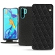 Custodia in pelle Huawei P30 Pro - Ebène - Couture ( Sleek P C12 - Black ) 