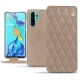 Housse cuir Huawei P30 Pro - Taupe vintage - Couture