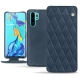 Housse cuir Huawei P30 Pro - Jean vintage - Couture