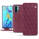Custodia in pelle Huawei P30 Pro - Prune vintage - Couture