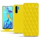 가죽 커버 Huawei P30 Pro - Jaune fluo - Couture