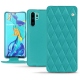 가죽 커버 Huawei P30 Pro - Bleu fluo - Couture