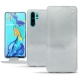 Huawei P30 Pro leather case - Platinium ( Pantone 877C ) 