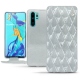 Capa em pele Huawei P30 Pro - Platinium - Couture