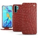 가죽 커버 Huawei P30 Pro - Autruche ciliegia