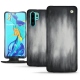Huawei P30 Pro leather case - Gris Patine