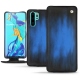 Funda de piel Huawei P30 Pro - Bleu Patine