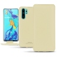Capa em pele Huawei P30 Pro - Beige PU