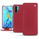 Capa em pele Huawei P30 Pro - Rouge passion