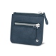 Monedero con cremallera - Jean vintage ( Roughtcut - Pantone 285U  ) 