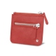 Porta-moedas com fecho-éclair - Cerise vintage ( Pantone 185C ) 