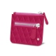 Porte-monnaie zippé - Rose fluo - Couture