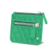 Portamonete zippato - Menthe vintage - Couture