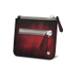 Porte-monnaie zippé - Rouge Patine
