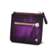Portemonnaie mit Reissverschluss - Violet Patine