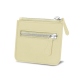 ジッパーマネーウォレット - Beige PU
