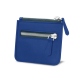 Monedero con cremallera - Bleu Océan PU