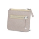 Portamonete zippato - Taupe innocent