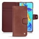 Huawei P30 Pro leather case - Passion vintage ( Glutton - Red ) 