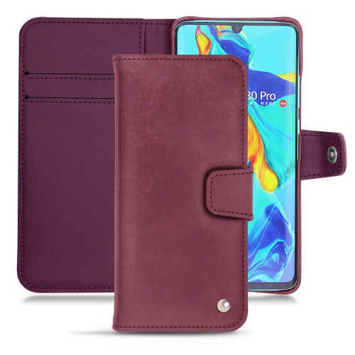 Capa em pele Huawei P30 ProPrune vintage ( Pantone #612434 ) 
