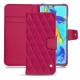 Housse cuir Huawei P30 Pro - Rose fluo - Couture