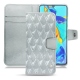 Capa em pele Huawei P30 Pro - Platinium - Couture