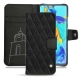 가죽 커버 Huawei P30 Pro - Negre poudro - Couture