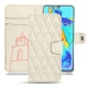 Lederschutzhülle Huawei P30 Pro - Blanc escumo - Couture