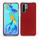 Coque cuir Huawei P30 Pro - Rouge ( Nappa - Pantone 199C ) 