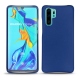 Capa em pele Huawei P30 Pro - Bleu océan ( Nappa - Pantone 293C ) 