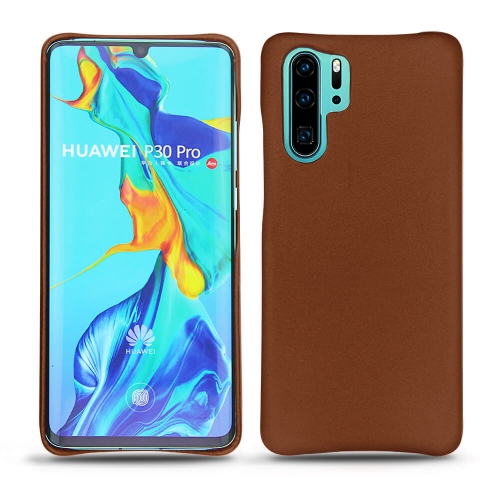 Custodia in pelle Huawei P30 ProMarron ( Nappa - Pantone #8B4720 ) 