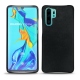 가죽 커버 Huawei P30 Pro - Dark vintage ( Roughtcut - Black#5256 ) 