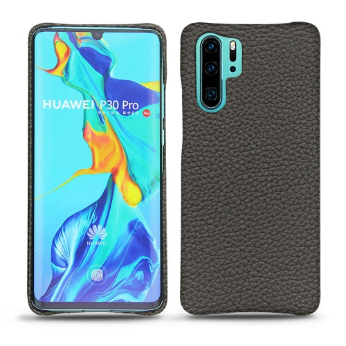 Custodia in pelle Huawei P30 ProAnthracite ( Pantone #41403c ) 