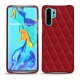 Capa em pele Huawei P30 Pro - Rouge - Couture ( Nappa - Pantone 199C ) 