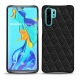 가죽 커버 Huawei P30 Pro - Ebène - Couture ( Sleek P C12 - Black ) 