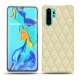 Custodia in pelle Huawei P30 Pro - Ivoire - Couture ( Sleek P C12 - White ) 