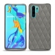 Coque cuir Huawei P30 Pro - Acier vintage - Couture