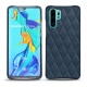 Coque cuir Huawei P30 Pro - Jean vintage - Couture