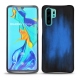 Capa em pele Huawei P30 Pro - Bleu Patine