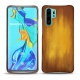 Coque cuir Huawei P30 Pro - Doré Patine