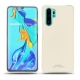 가죽 커버 Huawei P30 Pro - Blanc PU