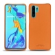 Coque cuir Huawei P30 Pro - Orange PU