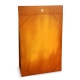 Porte-menu de table A5 - Orange Patine