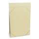 Porte-menu de table A5 - Beige PU