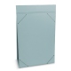 A5 Format table top menu holder - Bleu Ciel PU