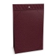 A5 형식 표 톱 메뉴 홀더 - Lie de vin - Couture ( Pantone 5115C ) 